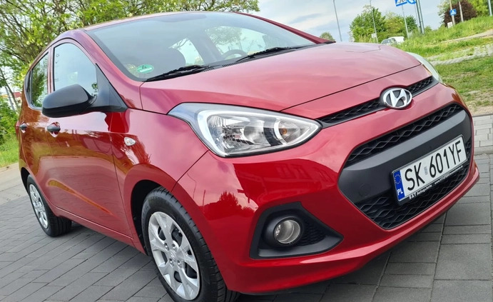 Hyundai i10 cena 24900 przebieg: 72080, rok produkcji 2014 z Katowice małe 301